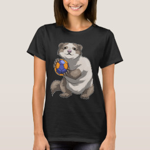 Ferret Handbalspeler Handbal T-shirt