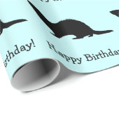 Ferret Happy Birthday Cadeaupapier (Rol Hoek)