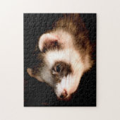Ferret Head Close up, Jigsaw Puzzle (Vertical)