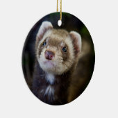 Ferret Keramisch Ornament (Rechts)