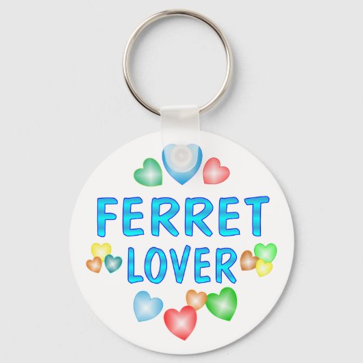 FERRET LOVER SLEUTELHANGER (Voorkant)