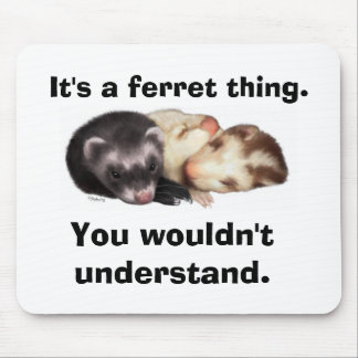 Ferret mousepad muismat