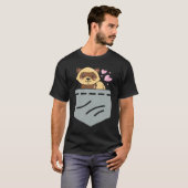 Ferret Pocket Funny Ferret T-shirt (Voorkant volledig)