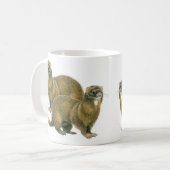 Ferret, Polecat Gift Mok (Voorkant links)