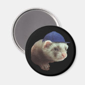 Ferret portant un aimant Casquette (Recto/Verso)