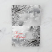 Ferret Prettige feestdagen Kaart (Binnen)