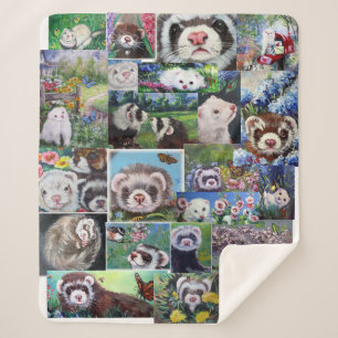 FERRET Sherpa Blanket Sherpa Deken