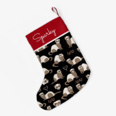 Ferret XOXO Black Kleine Kerstsok (Achterkant (Hangend))