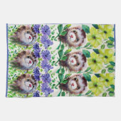 Ferrets & Fleurs Serviettes de cuisine (Horizontal)
