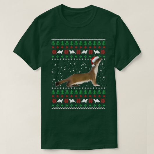 Ferrets Vilain Sweat de Noël (Design devant)