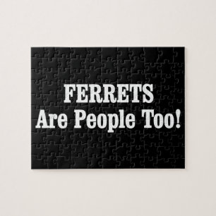 FERRETS zijn ook mensen! Legpuzzel