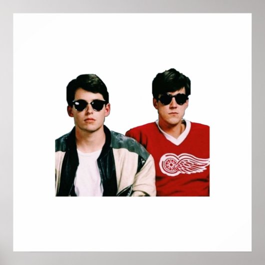 ferris bueller poster (Voorkant)