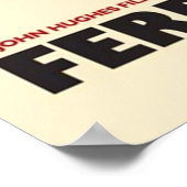 Ferris Buellers Day Off Poster (Hoek)