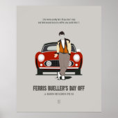 Ferris Buellers Day Off Poster (Voorkant)