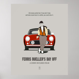 Ferris Buellers Day Off Poster