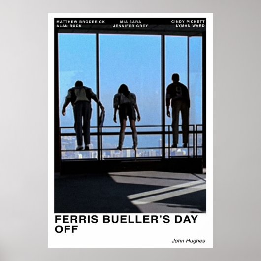 Ferris Buellers Day Off Poster (Voorkant)