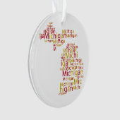 Ferris State University Michigan Ornament (voorkant)