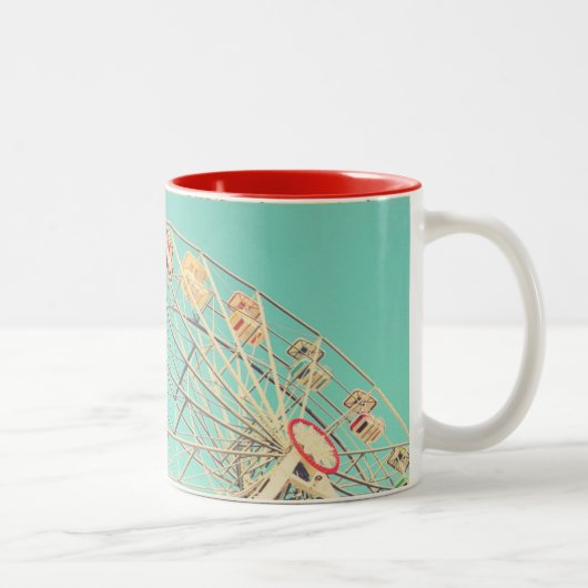 Ferris Wheel 11 oz Two-Tone Mok (Rechts)