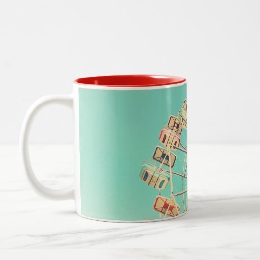Ferris Wheel 11 oz Two-Tone Mok (Links)