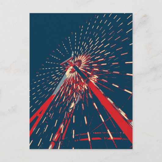 Ferris Wheel Briefkaart (Voorkant)