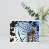Ferris Wheel Briefkaart (Staand voorkant)