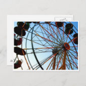 Ferris Wheel Briefkaart (Voorkant / Achterkant)