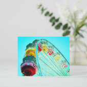 Ferris Wheel Briefkaart (Staand voorkant)