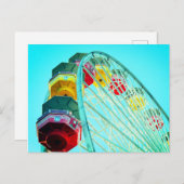 Ferris Wheel Briefkaart (Voorkant / Achterkant)