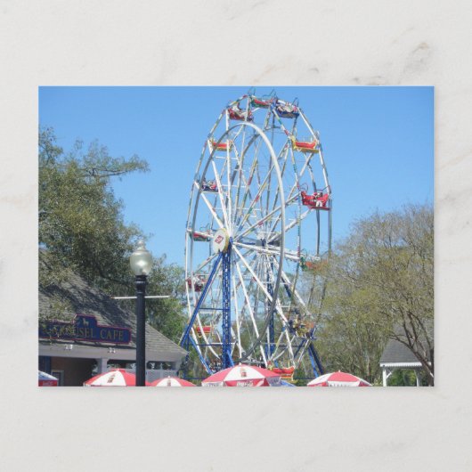 Ferris Wheel Briefkaart (Voorkant)