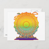 Ferris_Wheel Briefkaart (Voorkant / Achterkant)