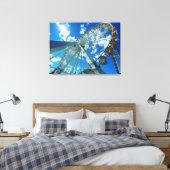 Ferris Wheel Canvas Afdruk (Insitu (Slaapkamer))