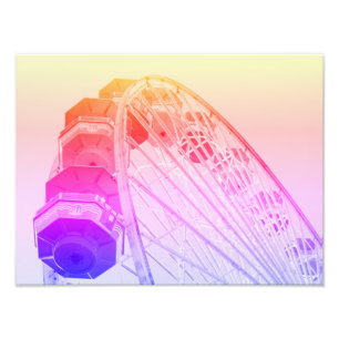 Ferris Wheel Foto Afdruk