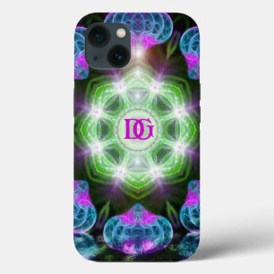 Ferris Wheel Fractal Art iPhone 13 Hoesje