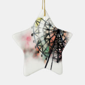 Ferris Wheel Keramisch Ornament (Rechts)