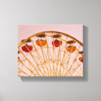 Ferris Wheel-kunstcanvas Canvas Afdruk