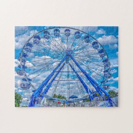 Ferris Wheel Legpuzzel (Horizontaal)