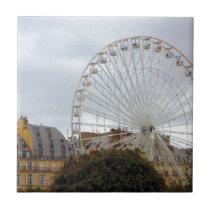 Ferris Wheel - Parijs, Frankrijk Tegeltje