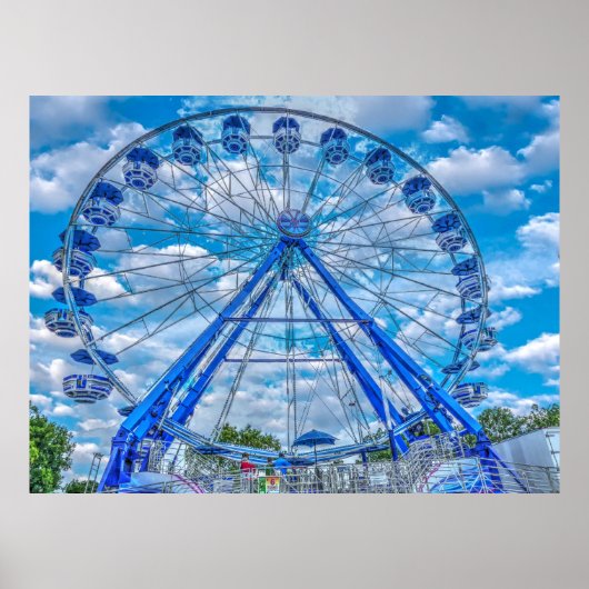 Ferris Wheel Poster (Voorkant)