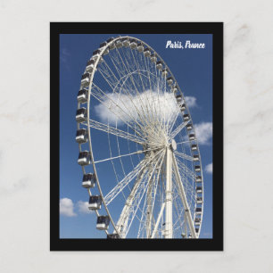 Ferris Wheel Ride in Parijs Briefkaart
