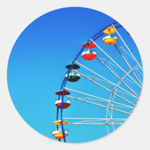 Ferris Wheel Ronde Sticker