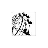 Ferris Wheel Rubberstempel (Afrduk)