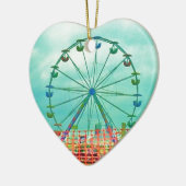 Ferris Wheel Spring Fest Misquamicut Beach Keramisch Ornament (Links)
