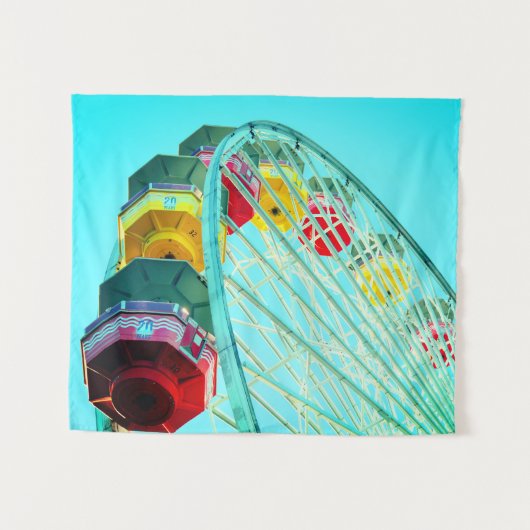 Ferris Wheel Wandkleed (Voorkant (horizontaal))