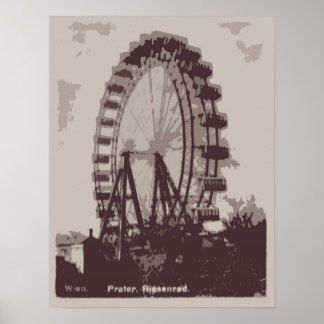 Ferris Wheel, Wenen 1939 Poster