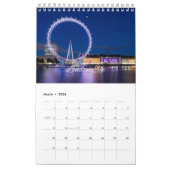 Ferris Wheels Collectie Wall Agenda Kalender (Mar 2026)