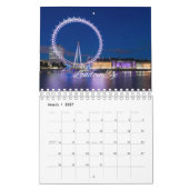 Ferris Wheels Collection Wall Calendrier (Mar 2027)