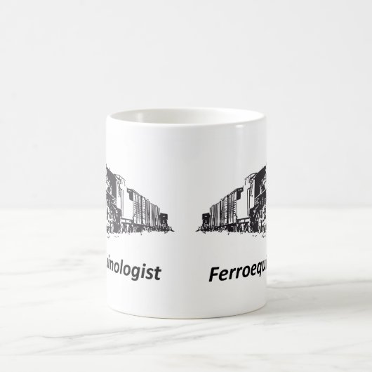 Ferroéquinologue Train Mug (Centre)