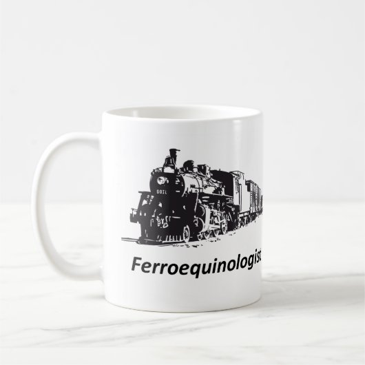 Ferroéquinologue Train Mug (Gauche)