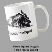Ferroéquinologue Train Mug