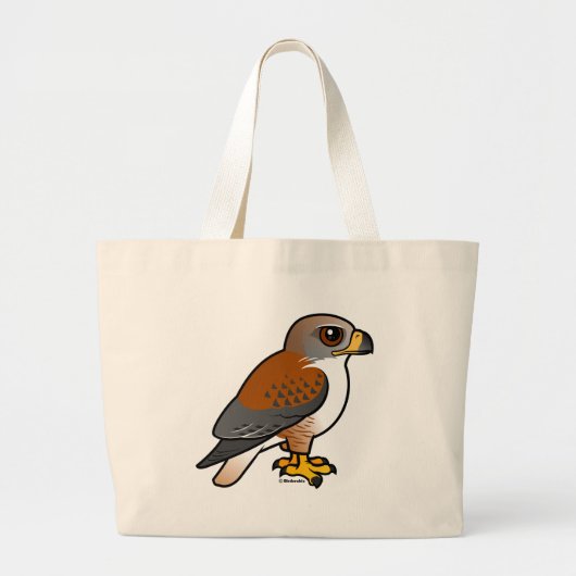 Ferruginous Hawk Grote Tote Bag (Voorkant)